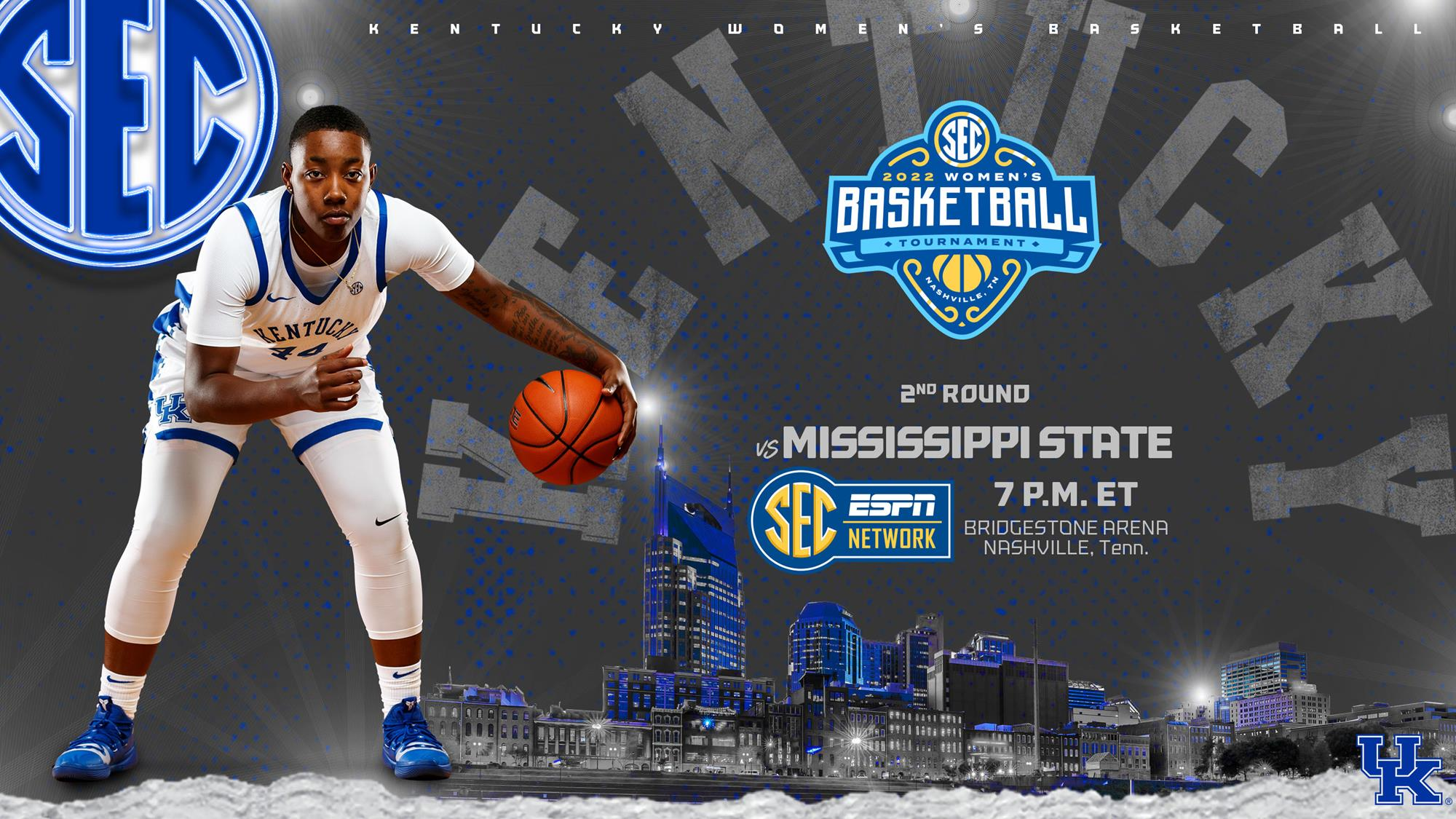 Kentucky Begins SEC Tournament Run Thursday vs. Mississippi State