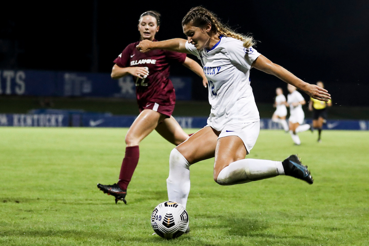 Gretchen Mills.

Kentucky beat Bellarmine 4-0.

Photos by Chet White | UK Athletics