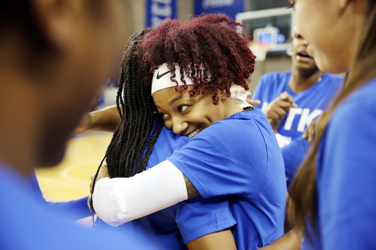 Jaida Roper

The UK Women's Basketball team beat LSU on Senior Day on Sunday, February 24, 2019.

Photo by Britney Howard | UK Athletics
