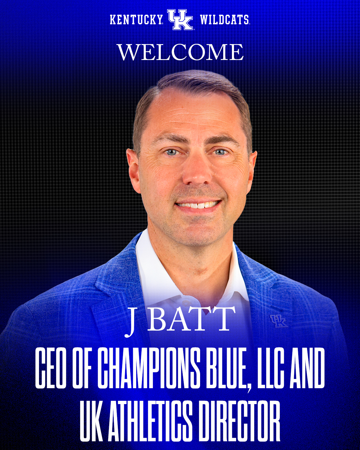 J Batt named CEO of Champions Blue, Director of UK Athletics