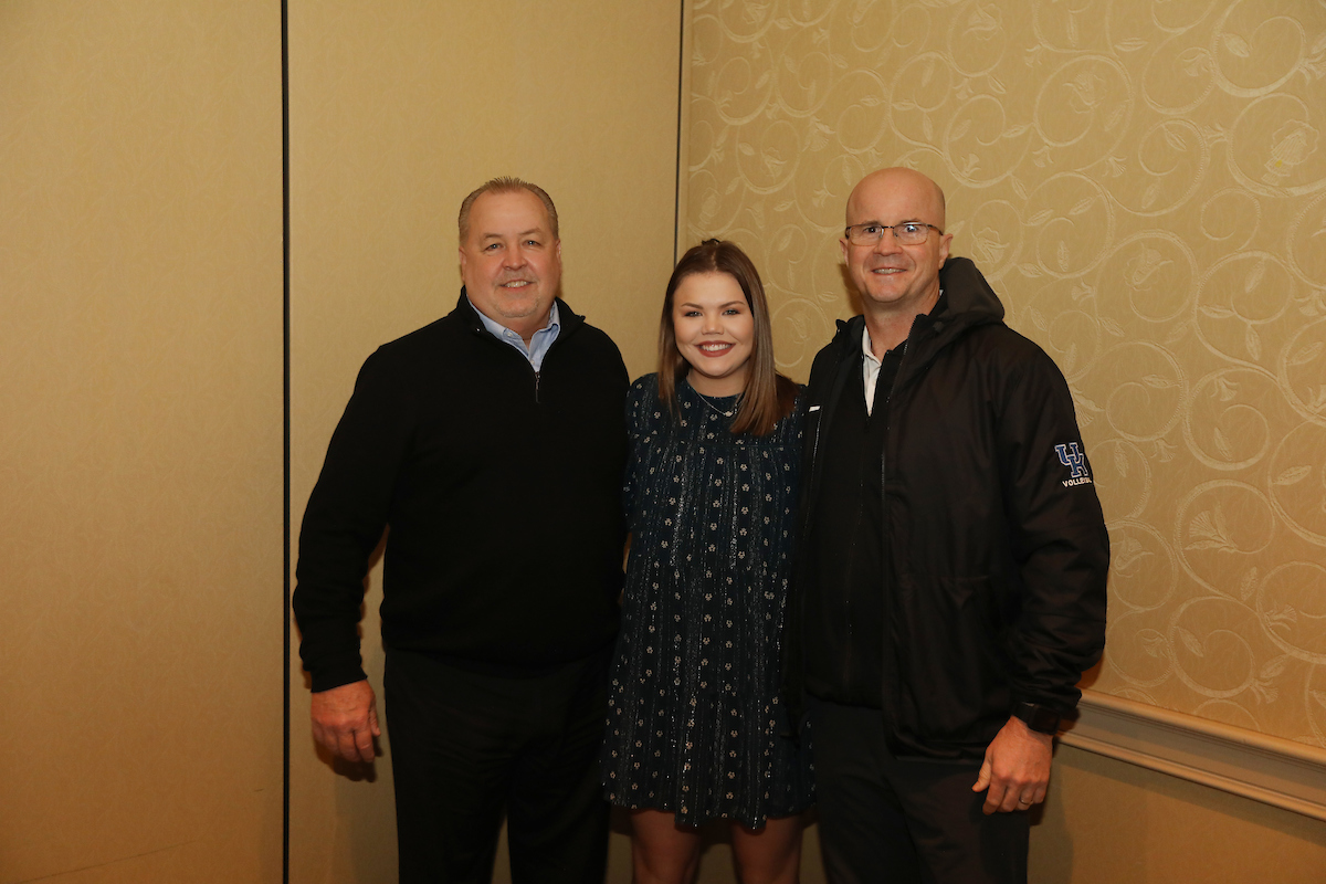McKenzie Watson.

Frank G. Ham Society of Character induction.

Photo by Quinn Foster | UK Athletics