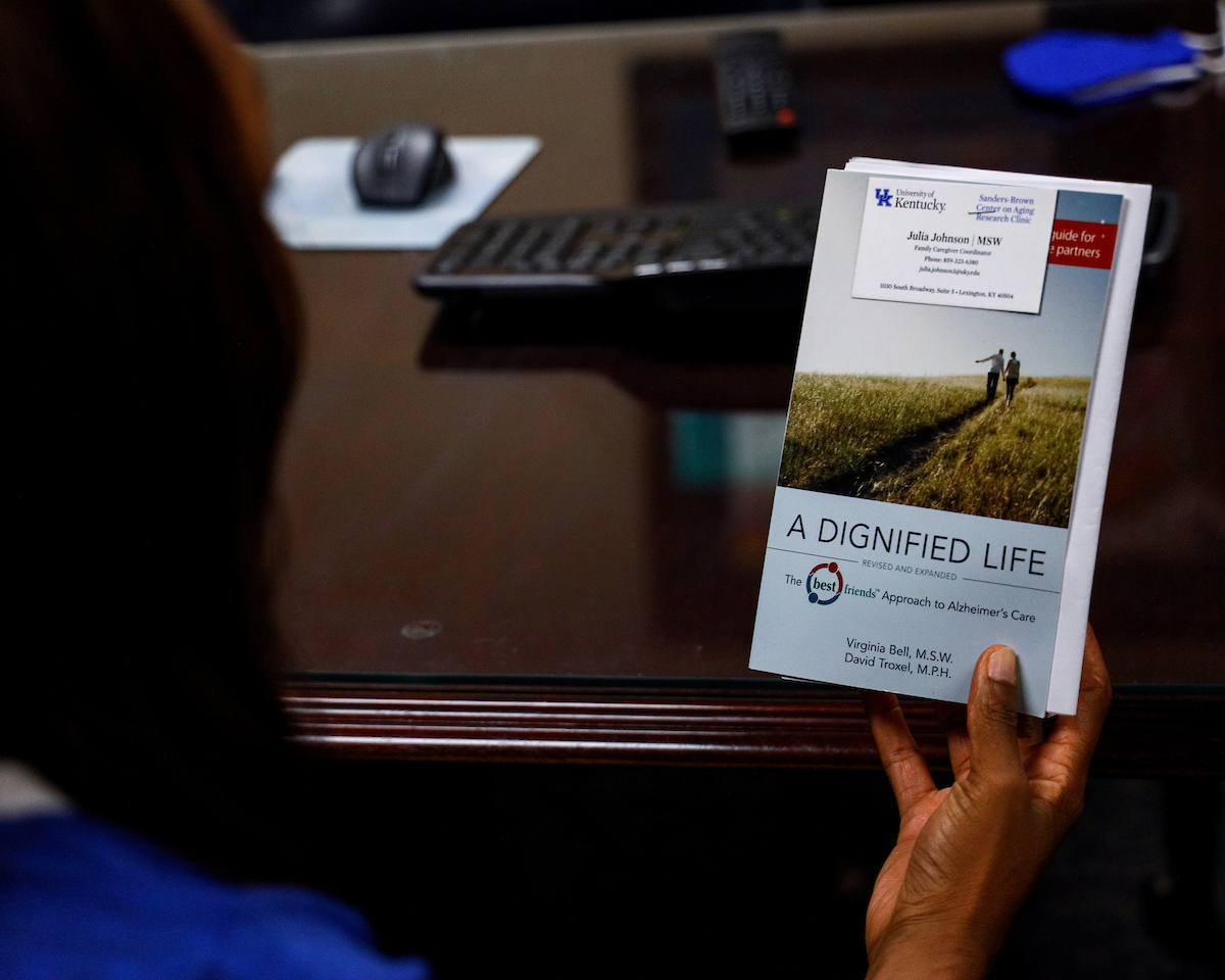 WBB Visits SandersBrown Center on Aging UK Athletics
