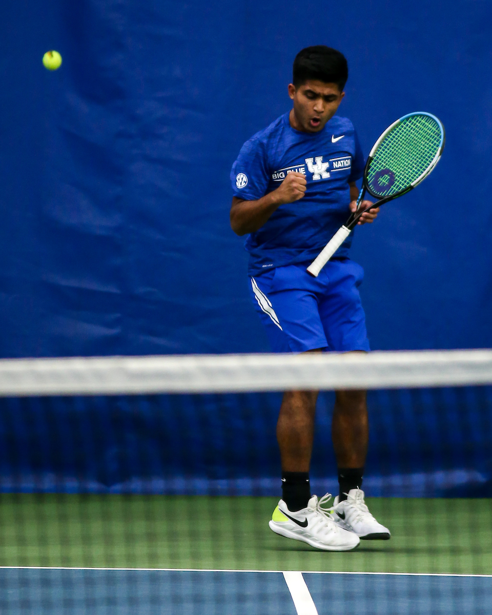 Heman Nama. 

Kentucky beat Bellarmine 7-0.

Photo by Eddie Justice | UK Athletics