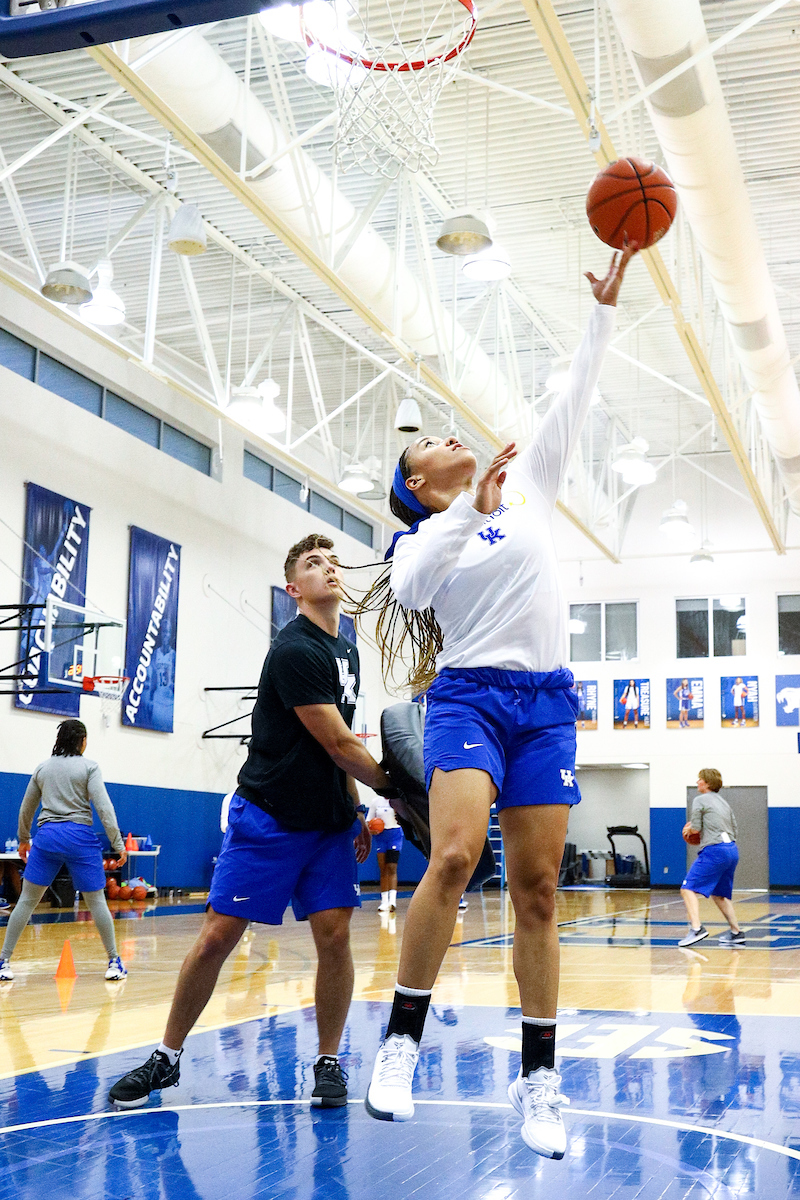Jada Walker. 

WBB Practice.

Photo by Eddie Justice | UK Athletics