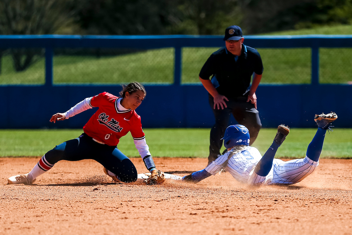 Lauren Johnson.

Kentucky beats Ole Miss 6-2.

Photo by Eddie Justice | UK Athletics