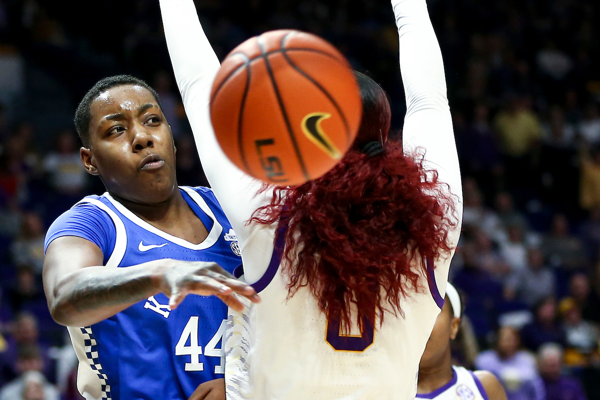 Dre’una Edwards.

Kentucky loses to LSU 78-69.

Photo by Grace Bradley | UK Athletics
