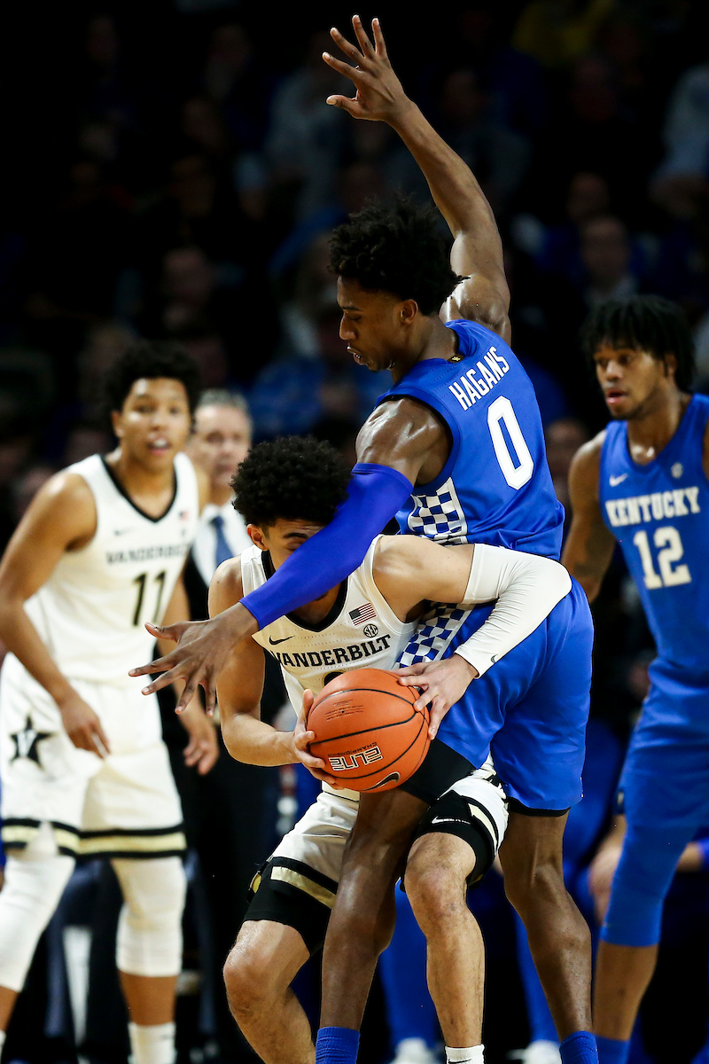 Ashton Hagans.

Kentucky beat Vanderbilt 78-64.

Photo by Chet White | UK Athletics