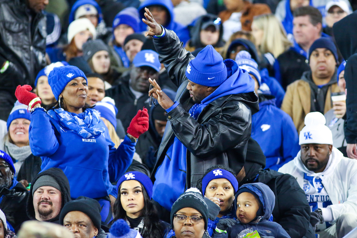 Fans.

Kentucky falls to Tennessee 17-13.

Photo by Sarah Caputi | UK Athletics