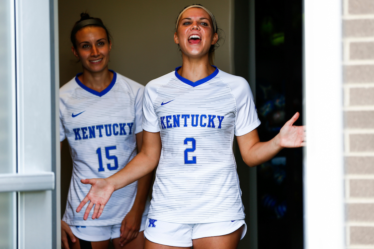 Gina Crosetti. Foster Ignoffo.

UK beat Miami (OH) 3-0 on Senior Day.

Photo by Chet White | UK Athletics