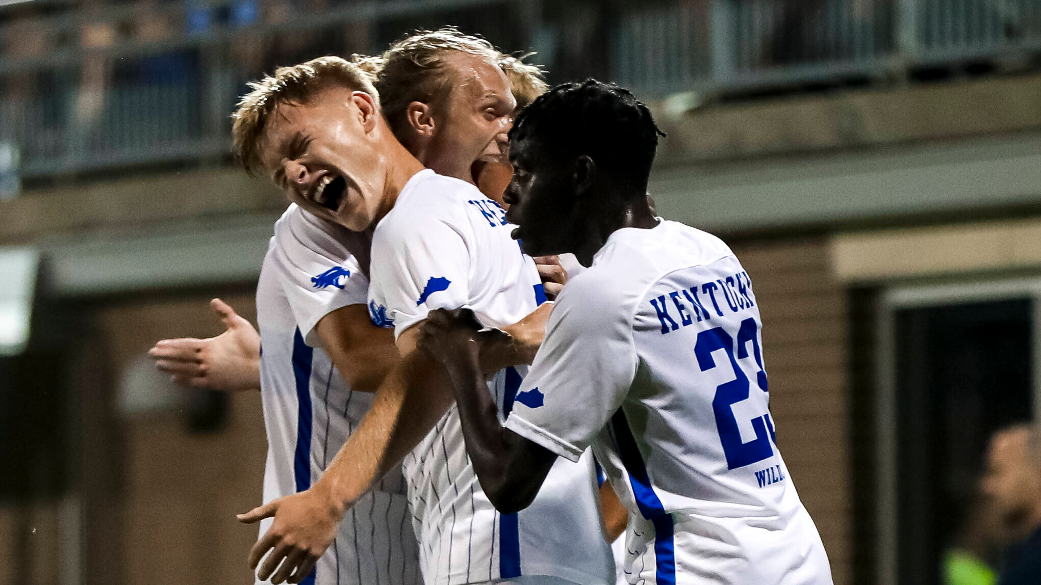 Damge, Grening,Screen Score in UK Men’s Soccer’s 3-0 Win Over Belmont