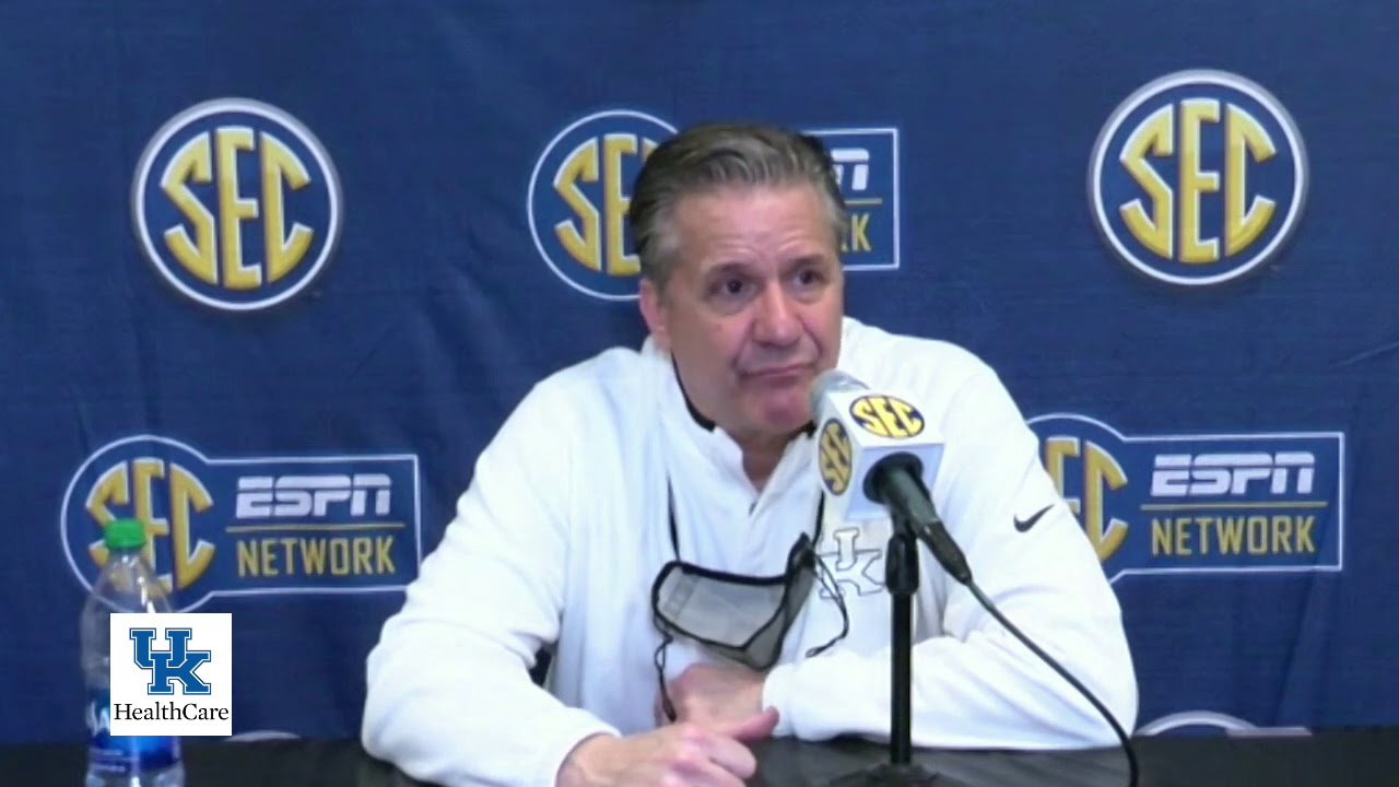 MBB Coach Calipari - MSU Postgame, SEC Tournament