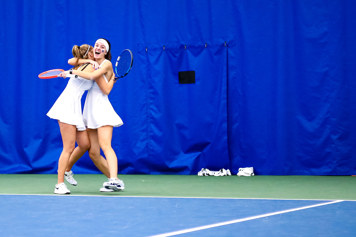 Celebration.

Kentucky vs Ohio State women’s tennis.

Photo by Eddie Justice | UK Athletics
