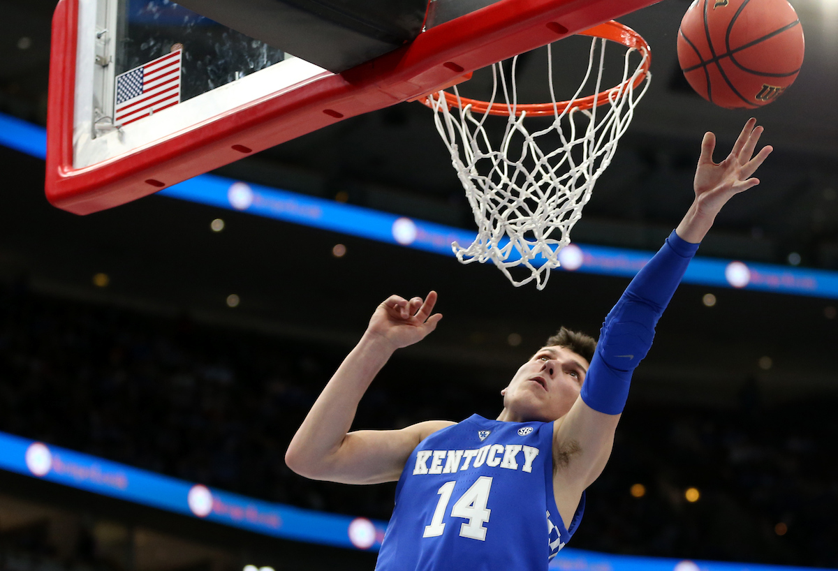 Tyler Herro. 

UK beats to UNC 80-72. 


Photo By Barry Westerman | UK Athletics
