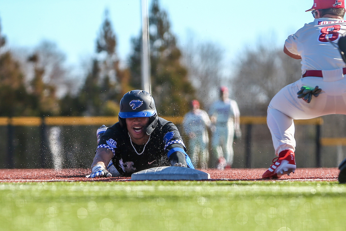 Daniel Harris IV.

Kentucky defeats Jacksonville State 15-1.

Photo by Sarah Caputi | UK Athletics