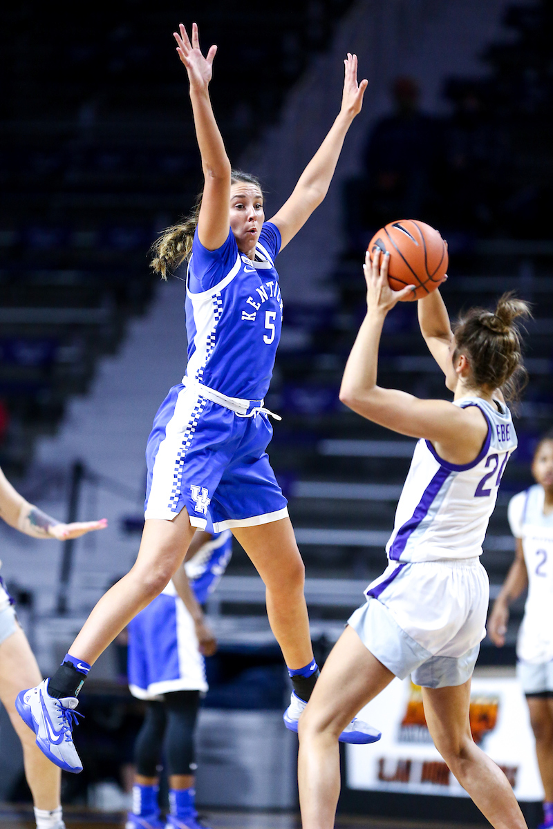 Blair Green.  

Kentucky beat Kansas State 60-49.

Photo by Eddie Justice | UK Athletics