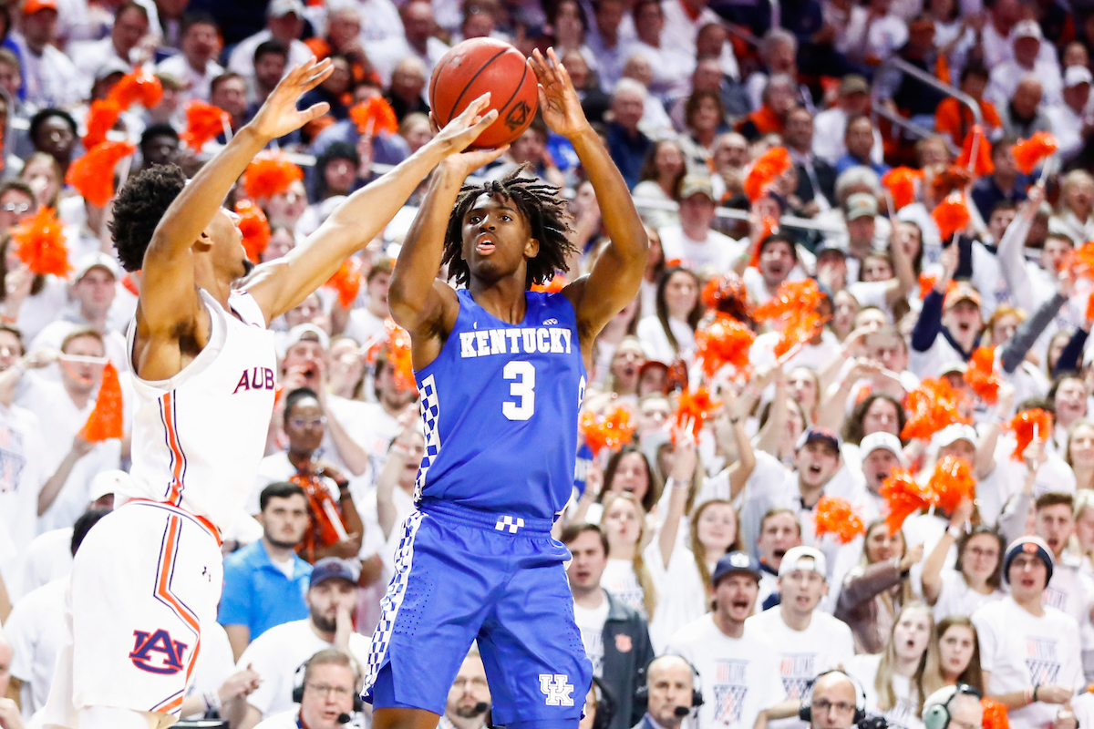 Tyrese Maxey.

Kentucky falls to Auburn 75-66.

Photo by Chet White | UK Athletics