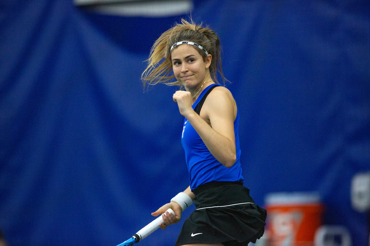 Carla Girbau.

Kentucky defeats Cincinnati 6-1.

Photo by Grace Bradley | UK Athletics