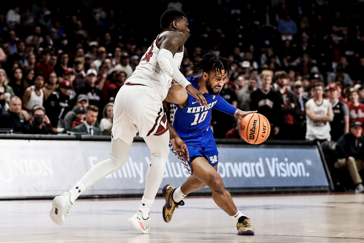 Davion Mintz.

Kentucky beat South Carolina 86-76.

Photos by Chet White | UK Athletics