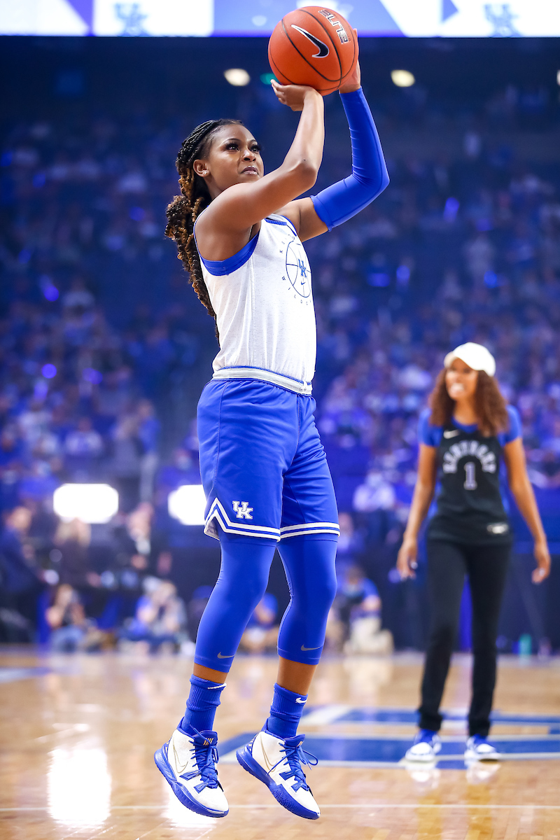 Robyn Benton. 

Big Blue Madness.

Photo by Eddie Justice | UK Athletics