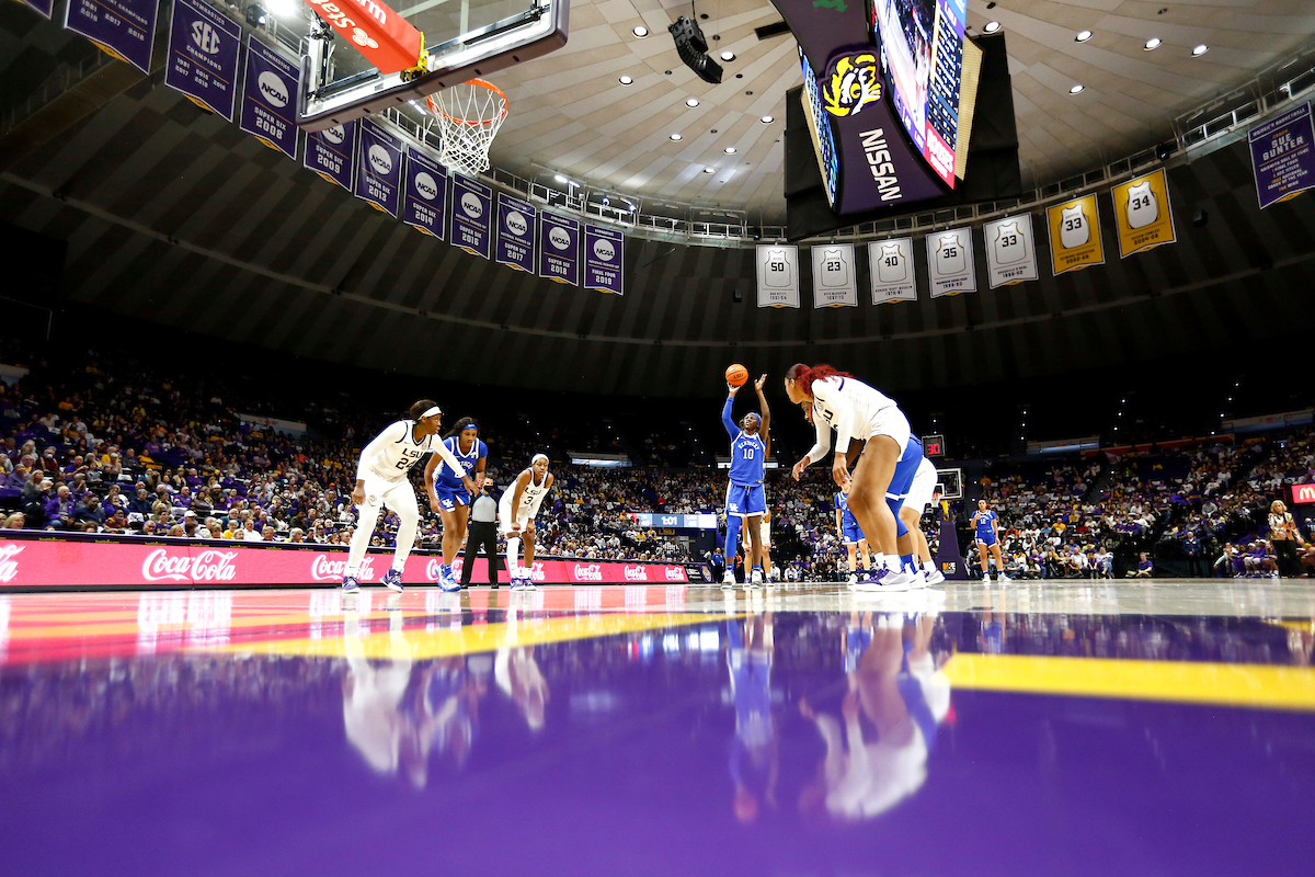 Rhyne Howard.

Kentucky loses to LSU 78-69.

Photo by Grace Bradley | UK Athletics