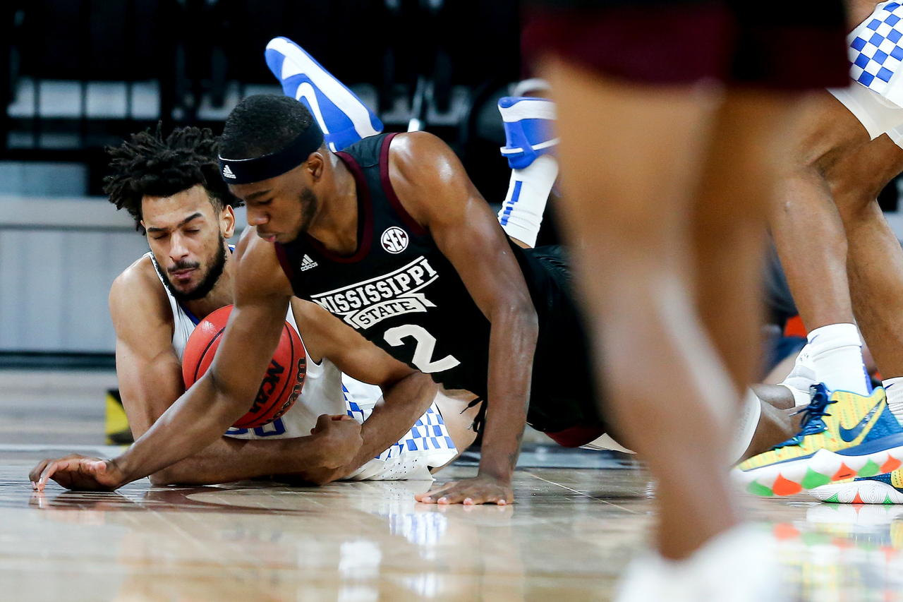 Olivier Sarr.

Kentucky beat Mississippi State 78-73 in Starkville.

Photo by Chet White | UK Athletics