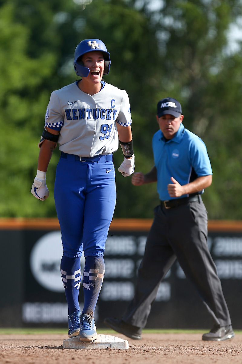 Kayla Kowalik.

Kentucky defeats Miami of Ohio 15-1.

Photo by Grace Bradley | UK Athletics