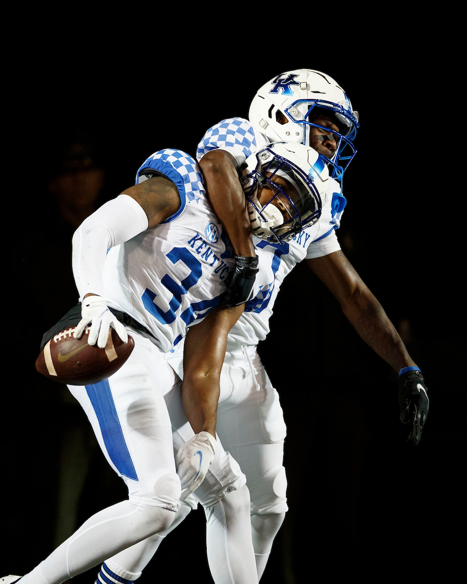 Jalen Geiger.

Kentucky beats Vandy, 34-17.

Photo by Elliott Hess | UK Athletics