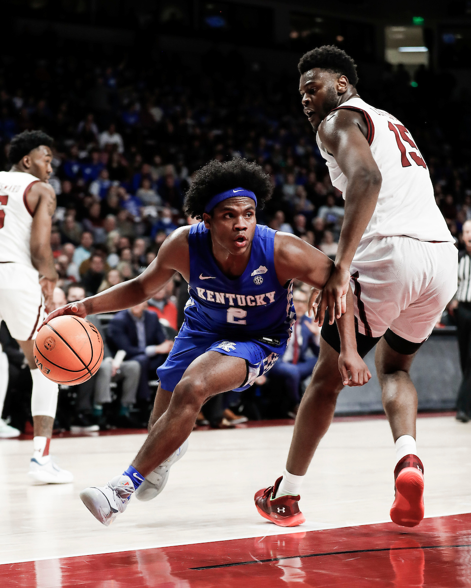 Sahvir Wheeler.

Kentucky beat South Carolina 86-76.

Photos by Chet White | UK Athletics