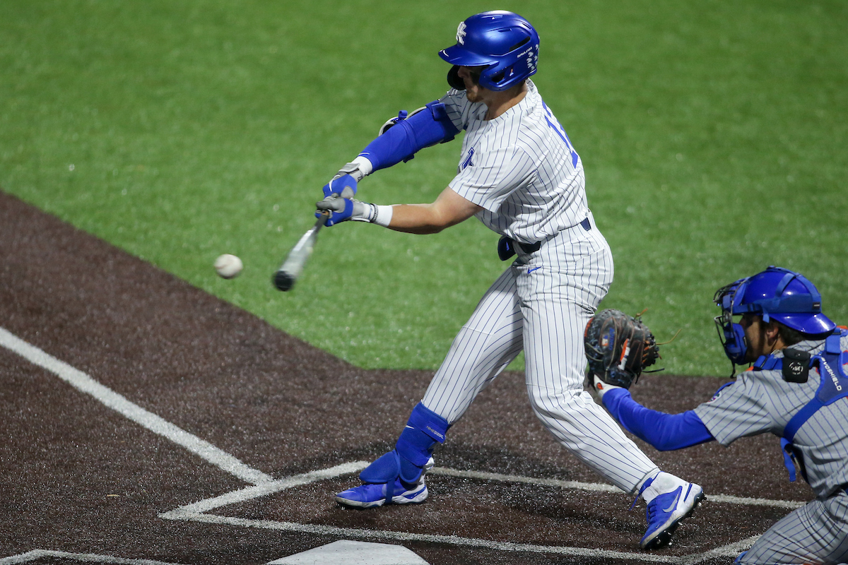 Chase Estep.

Kentucky beats Florida 7 - 5.

Photo by Sarah Caputi | UK Athletics