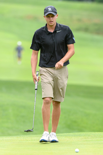 Cooper Musselman at the 2018 NCAA Men's Golf National Championship.