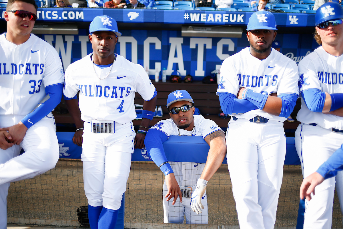 Team.Kentucky baseball defeated EKU 7-3 on opening day at Kentucky Proud Park.Photo by Chet White | UK Athletics