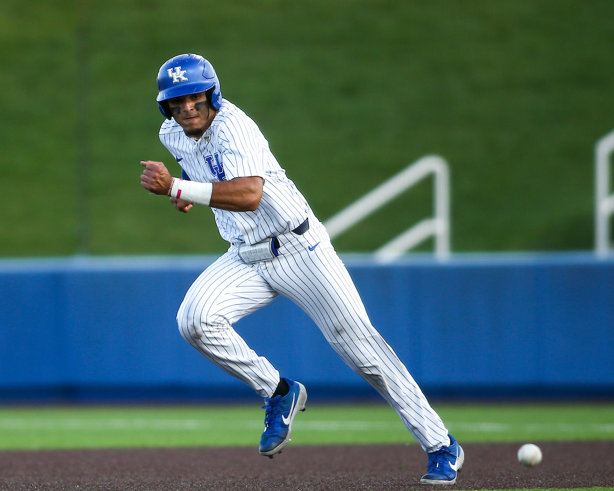 Devin Burkes.

Kentucky defeats Dayton 12-1.

Photo by Grace Bradley | UK Athletics