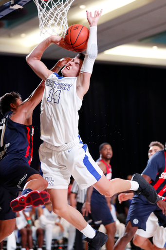 Tyler Herro.

The University of Kentucky men's basketball team beat San Lorenzo de Almagro 91-68 at the Atlantis Imperial Arena in Paradise Island, Bahamas, on Thursday, August 9, 2018.

Photo by Chet White | UK Athletics