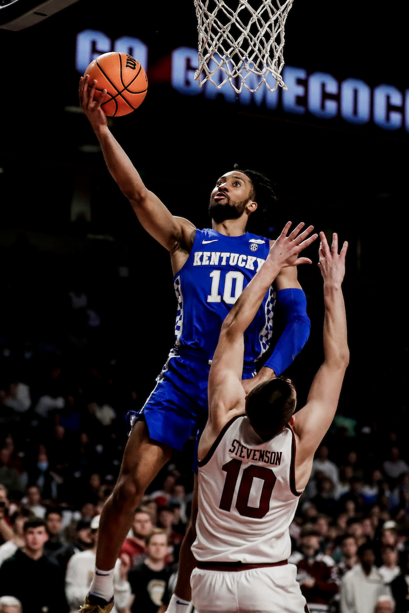 Davion MIntz.

Kentucky beat South Carolina 86-76.

Photos by Chet White | UK Athletics