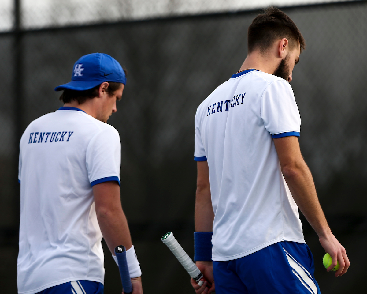 JJ Mercer, Joshua Lapadat.

Kentucky sweeps Alabama 7-0.

Photo by Grace Bradley | UK Athletics