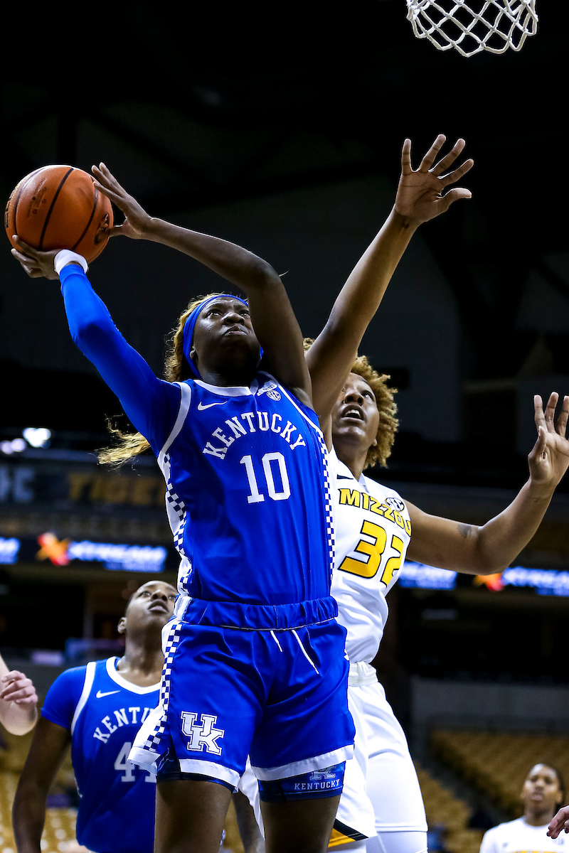 Rhyne Howard.

Kentucky defeats Missouri 78-63.

Photo by Eddie Justice | UK Athletics