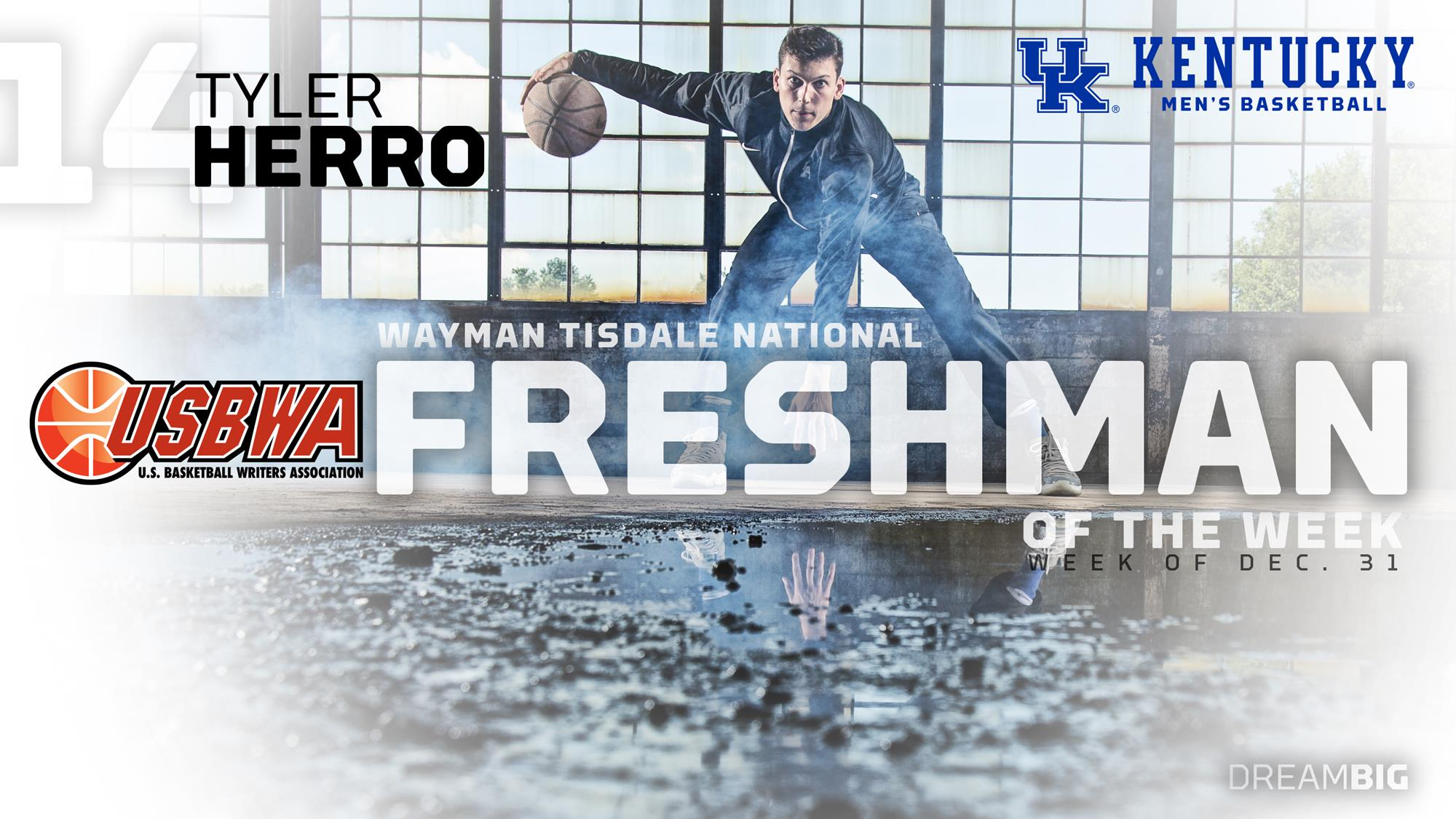 Tyler Herro Tabbed Wayman Tisdale National Freshman of the Week