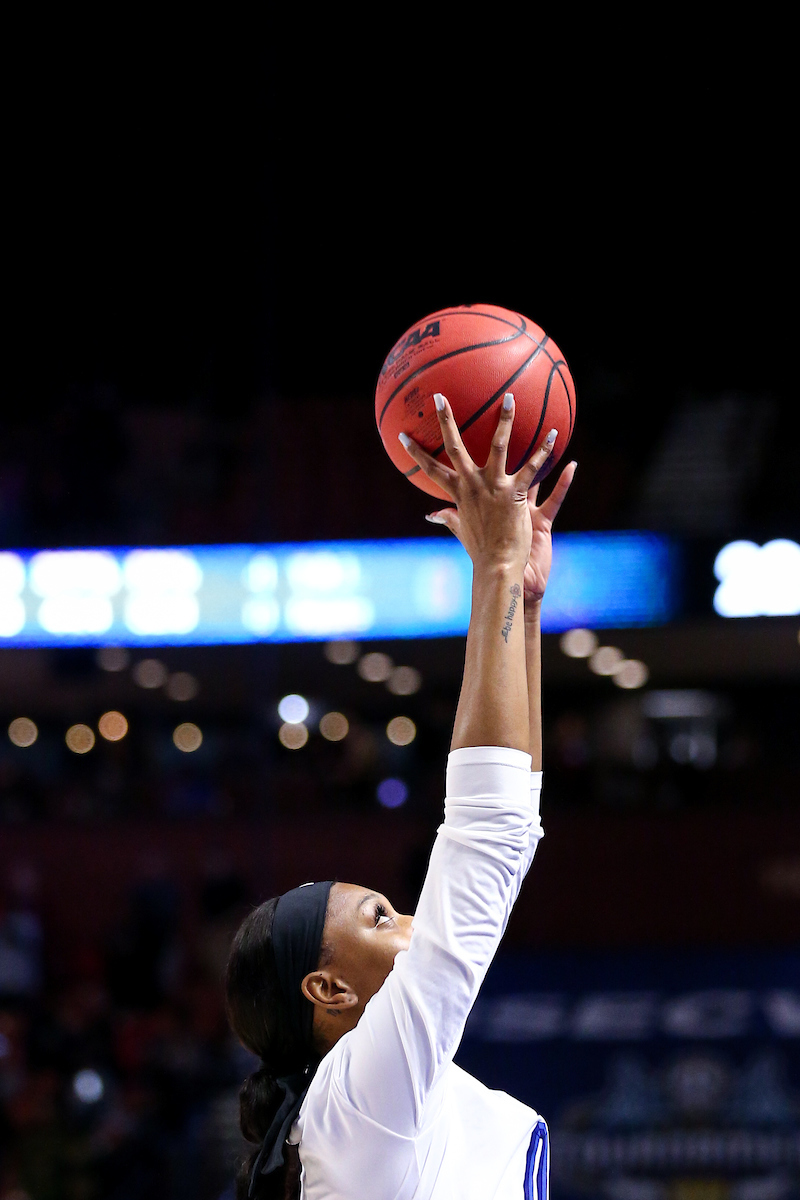 Tatyana Wyatt. 

Kentucky falls to Mississippi State 77-59.

Photo by Eddie Justice | UK Athletics