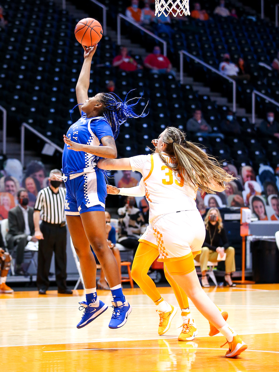 Keke McKinney. 

Kentucky loses to Tennessee 70-53.

Photo by Eddie Justice | UK Athletics