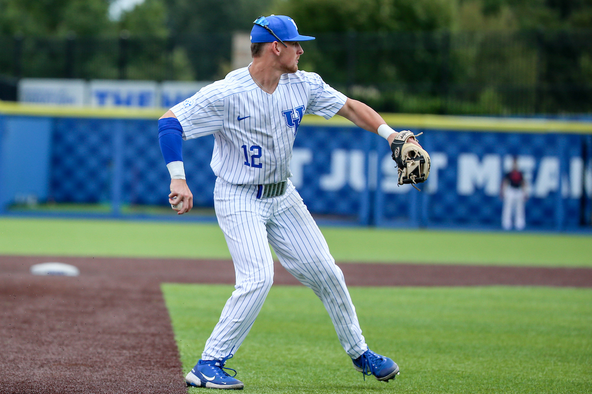 Chase Estep.

Kentucky defeats Dayton 14 - 3.

Photo by Sarah Caputi | UK Athletics