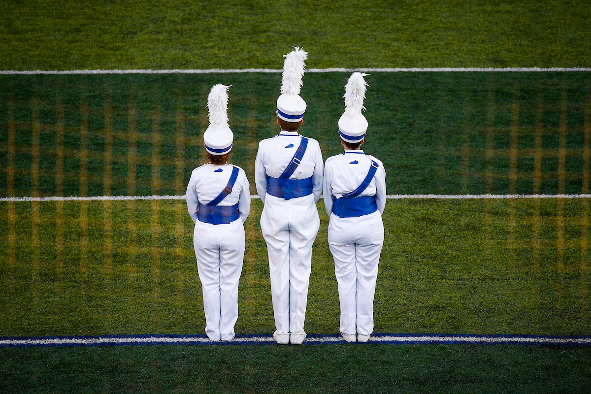 Marching band.

UK beat EMU 38-17.

Photo by Isaac Janssen | UK Athletics