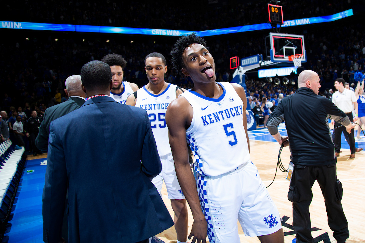 Immanuel Quickley.

Kentucky beat Arkansas 70-66.

Photo by Chet White | UK Athletics