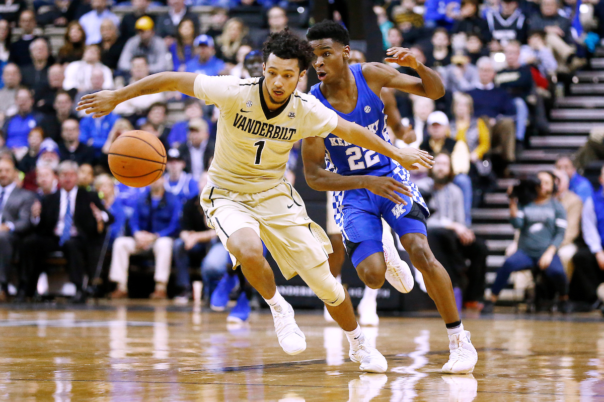 Shai Gilgeous-Alexander.

The University of Kentucky men's basketball team beat Vanderbilt 74-67 at Memorial Gymnasium in Nashville, TN., on Saturday, January 13, 2018.

Photo by Chet White | UK Athletics