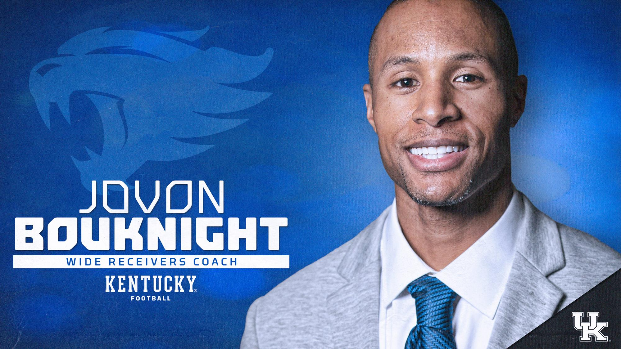 Jovon Bouknight Named Wide Receivers Coach
