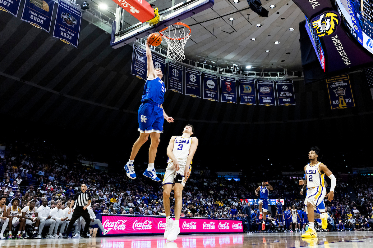 Kentucky-LSU Men's Basketball Photo Gallery