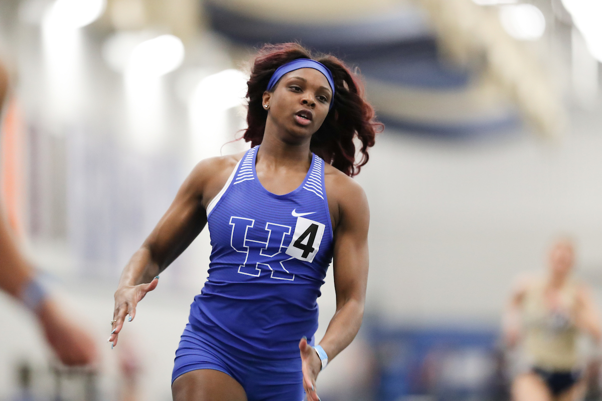Janie O'Connor.

The University of Kentucky Track and Field Team hosts the Kentucky Invitational on Saturday, January 13, 2018 at Nutter Field House. 

Photo by Elliott Hess | UK Athletics