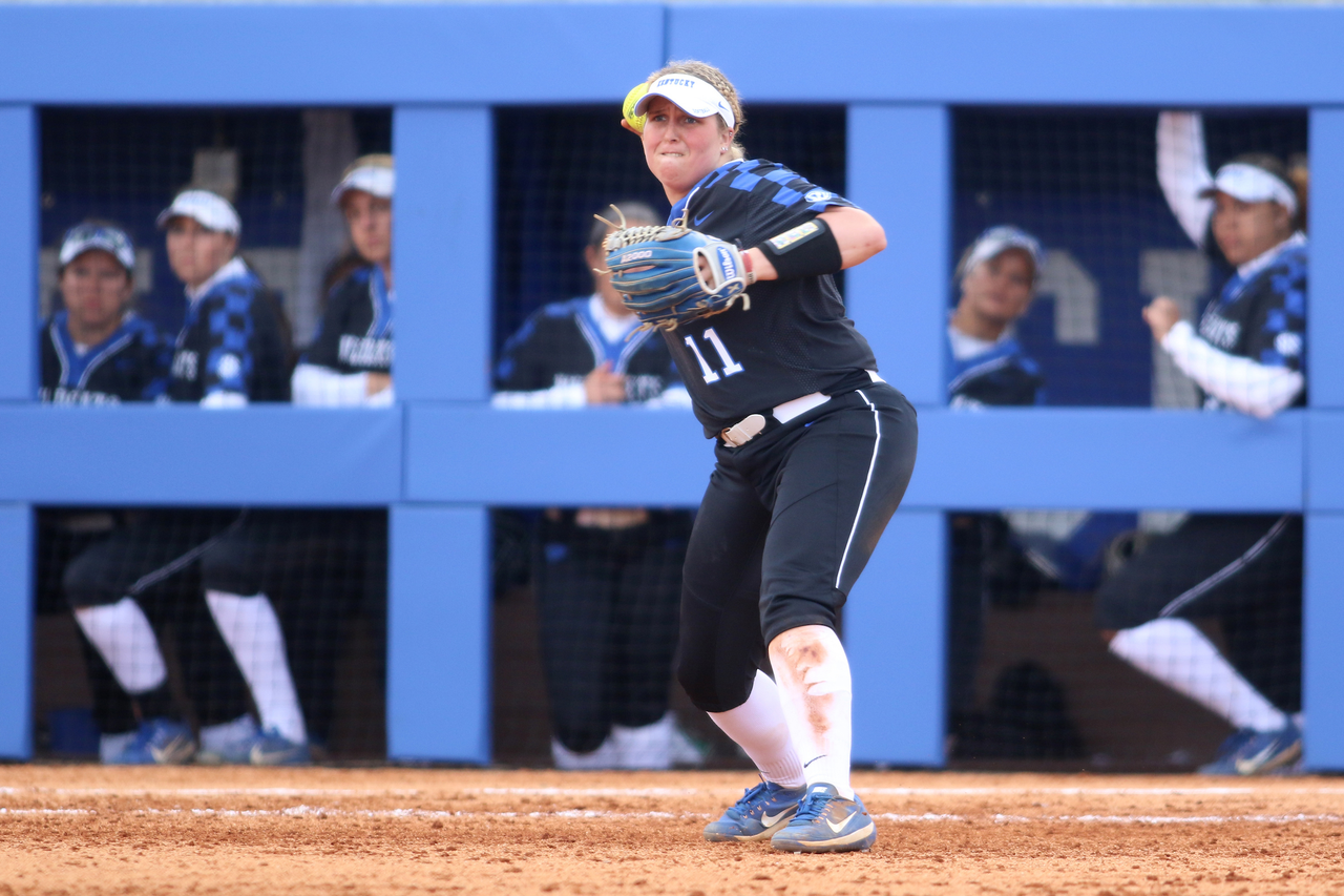 Abbey Cheek.

The University of Kentucky softball team beat Alabama 11-6 on Saturday, March 31st, 2018, at John Cropp Stadium in Lexington, Ky.

Photo by Quinn Foster I UK Athletics