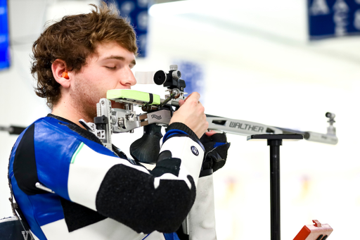 Mitchell Nelson. 

Kentucky Rifle vs Morehead St.

Photo by Eddie Justice | UK Athletics
