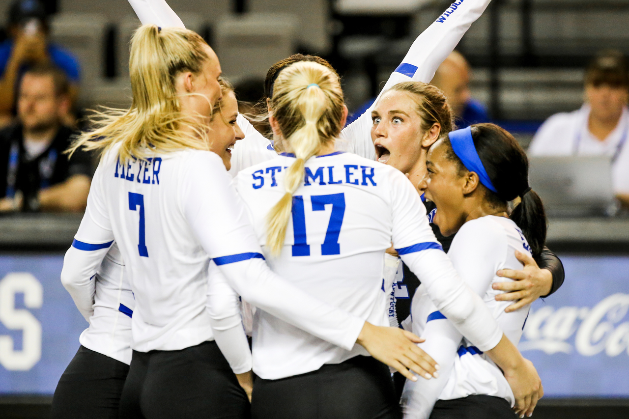 Gabby Curry. 

UK defeats UofL 3-0. 

Photo by Eddie Justice | UK Athletics