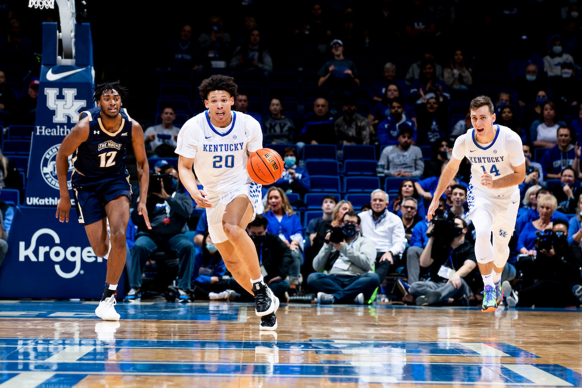 Zan Payne.

Kentucky beat Mount St. Mary’s 80-55.

Photos by Chet White | UK Athletics